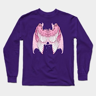 Pink Fallen Angel Long Sleeve T-Shirt